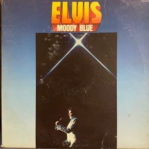 Elvis Moody Blue 1977 Stereo Record